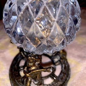 VTG Candle genuine crystal votive